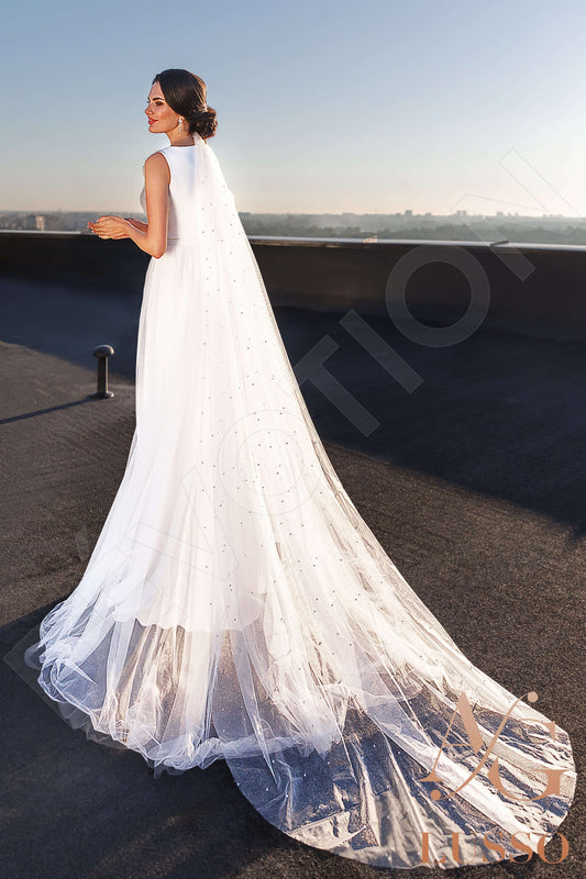 Kiera A-line Sweetheart Ivory Wedding dress