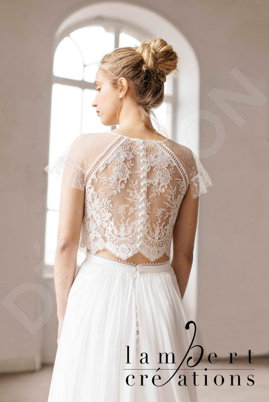 Alisée A-line Jewel Ivory Wedding dress