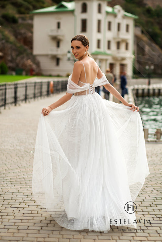 Danara A-line Sweetheart Milk Wedding dress