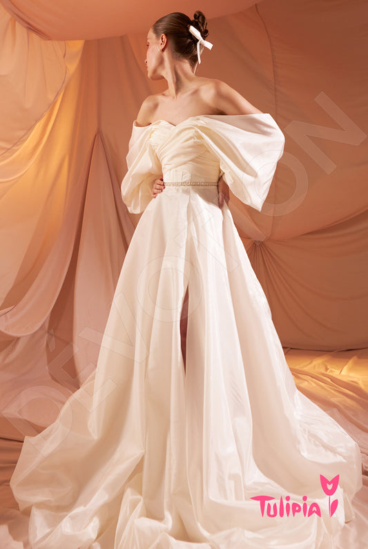 Alda A-line Sweetheart Ivory Wedding dress
