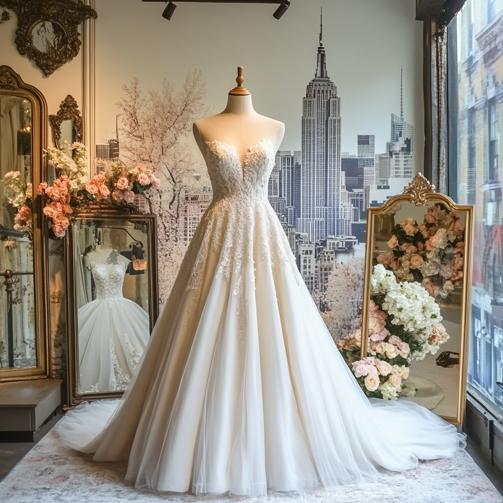 Sex and the City: Charlotte York’s Iconic Wedding Dress. A Selection from Devotion Dresses