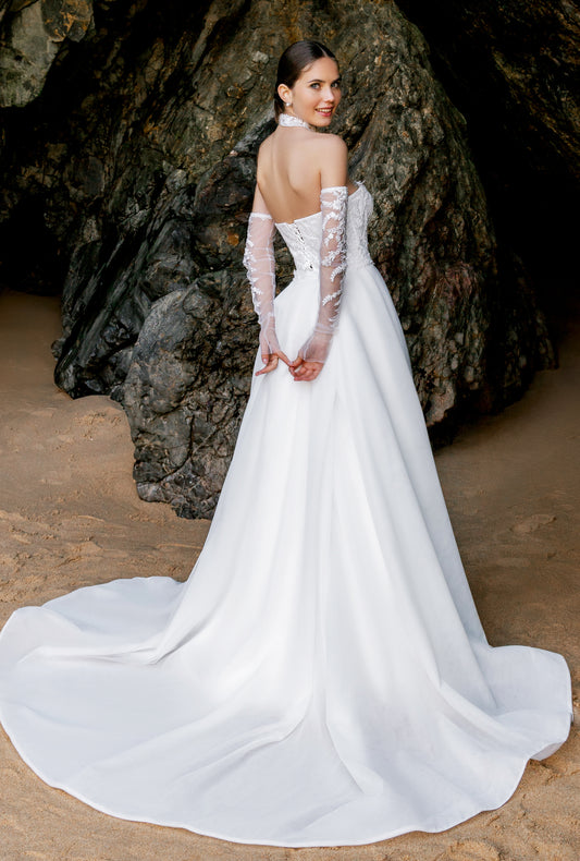 Liz Two in One Sweetheart Milk Wedding dress