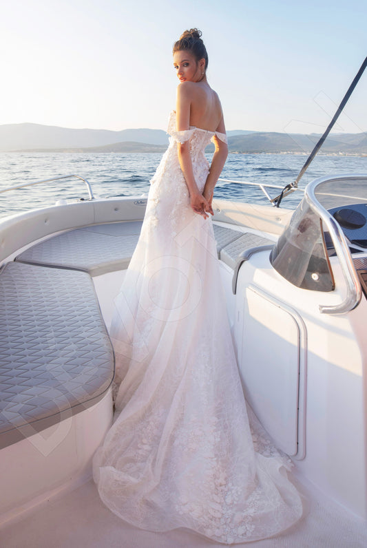 Anastasia A-line Sweetheart Ivory Wedding dress