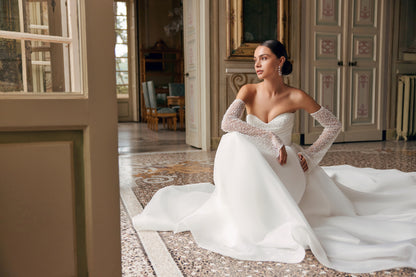 Bliss Two in one Sweetheart Ivory Wedding dress