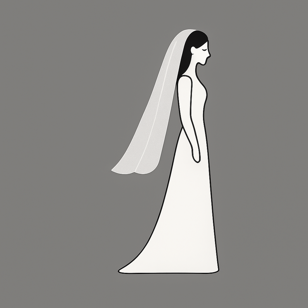 1m One-Layer Veil
