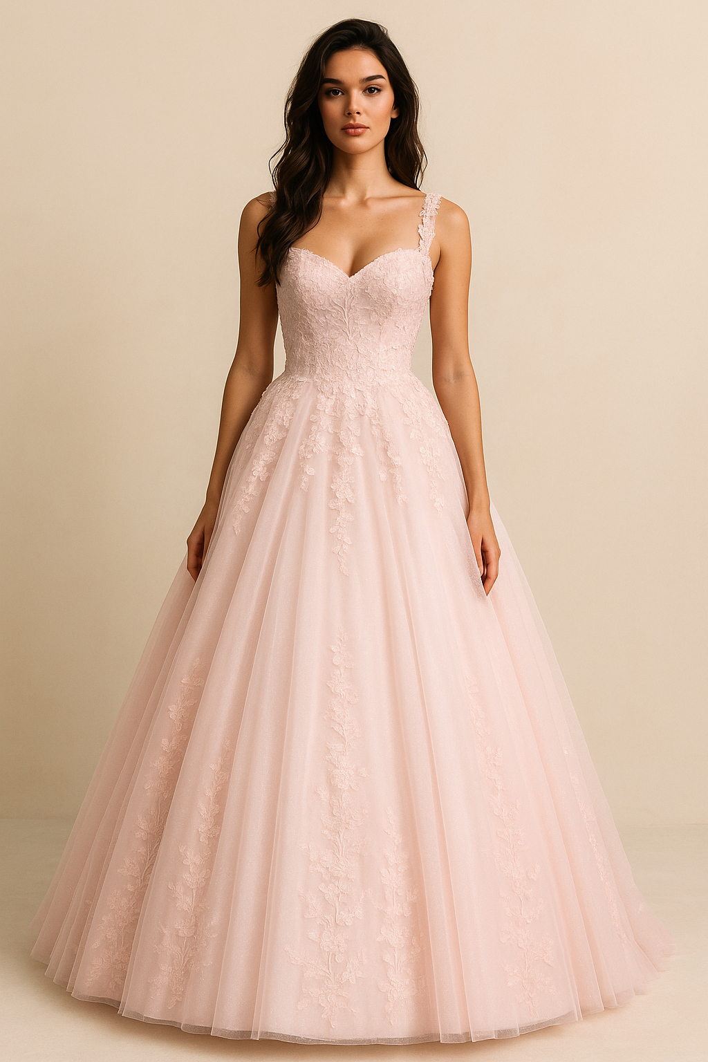 Rosenyx Princess/Ball Gown Sweetheart Light pink Wedding dress