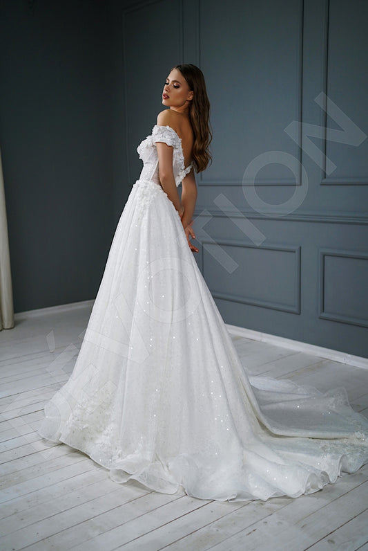 Corason A-Line Sweetheart Ivory Wedding dress