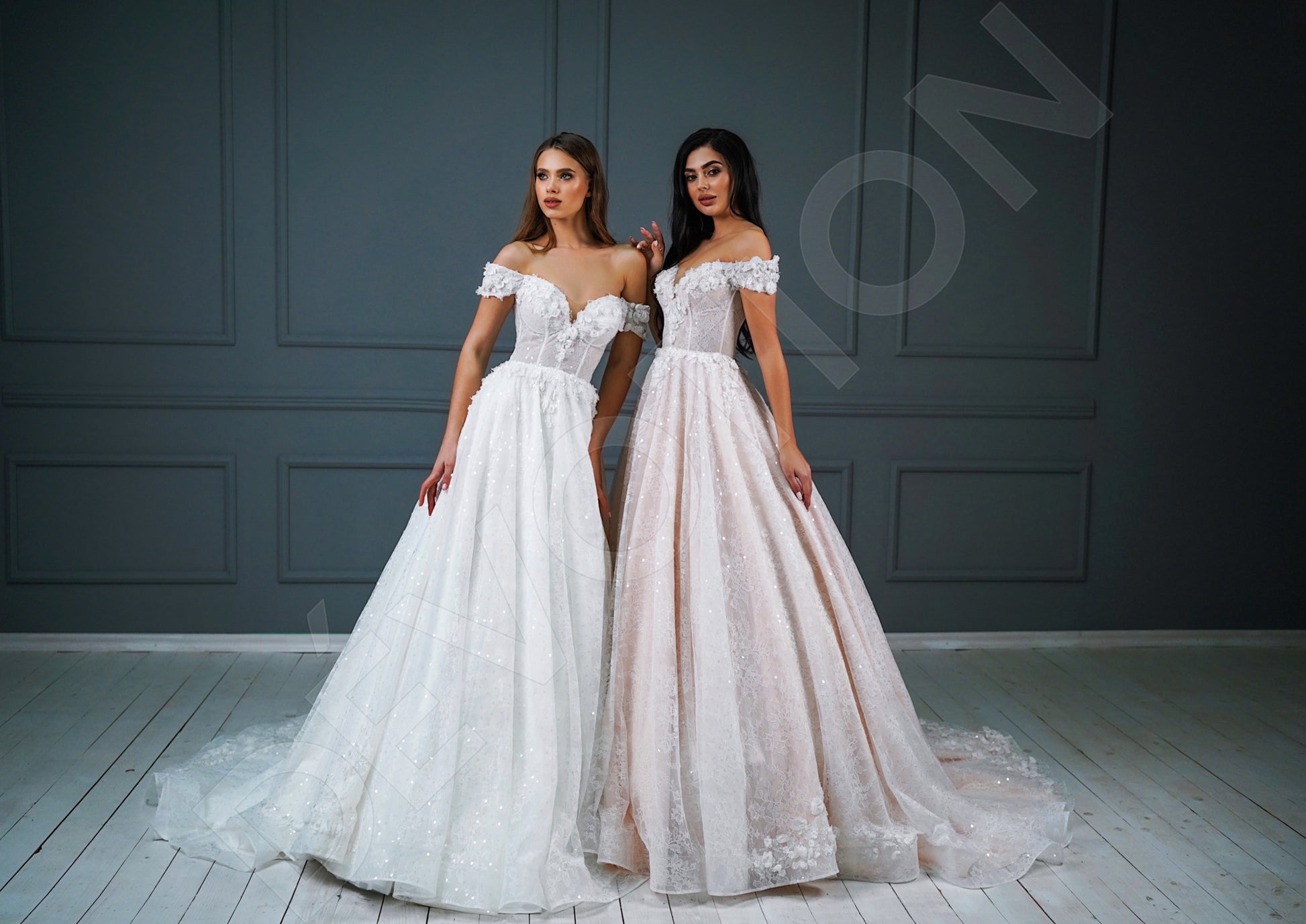 Corason A-Line Sweetheart Ivory Wedding dress