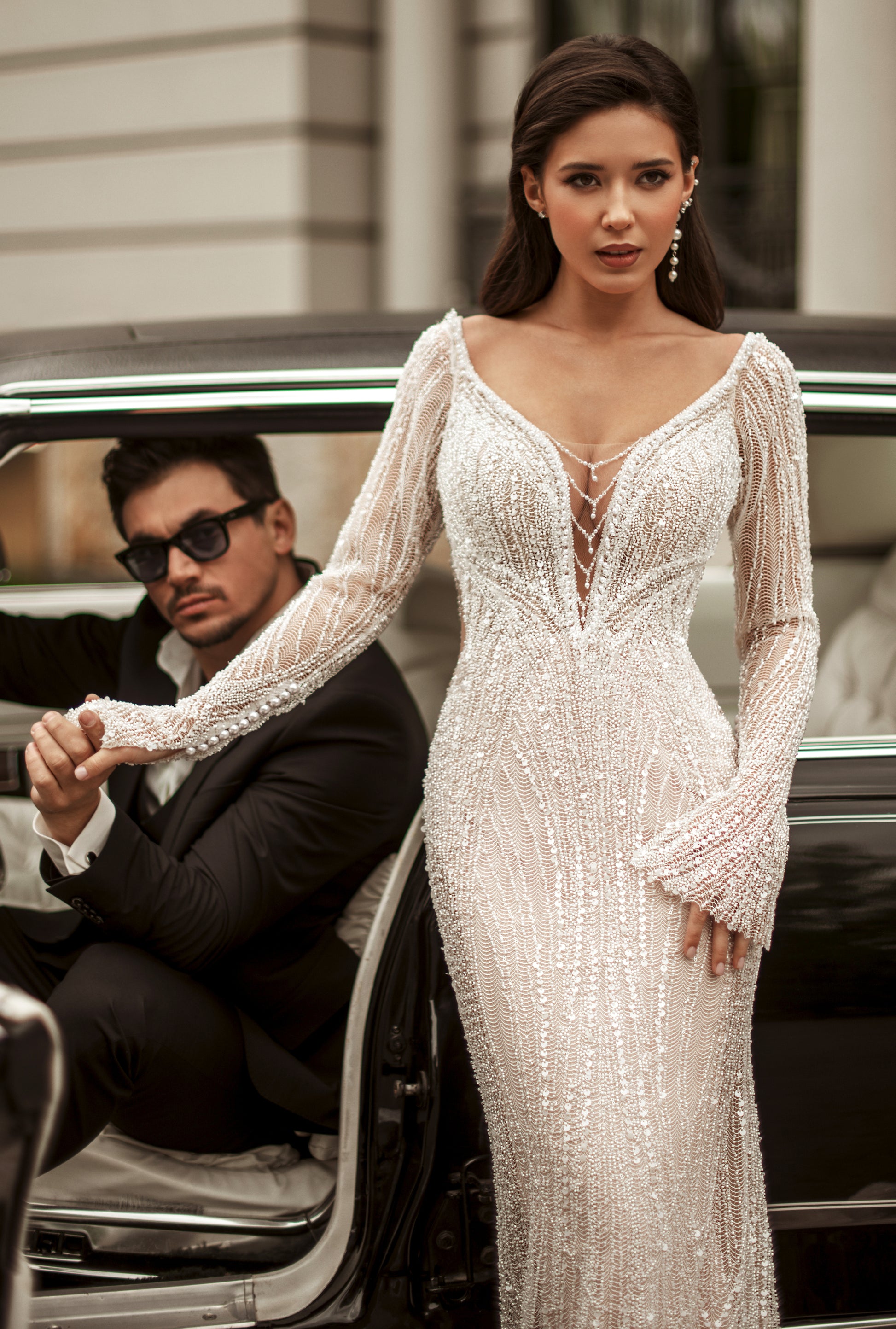 Kailey Two in One Illusion Ivory Wedding dress