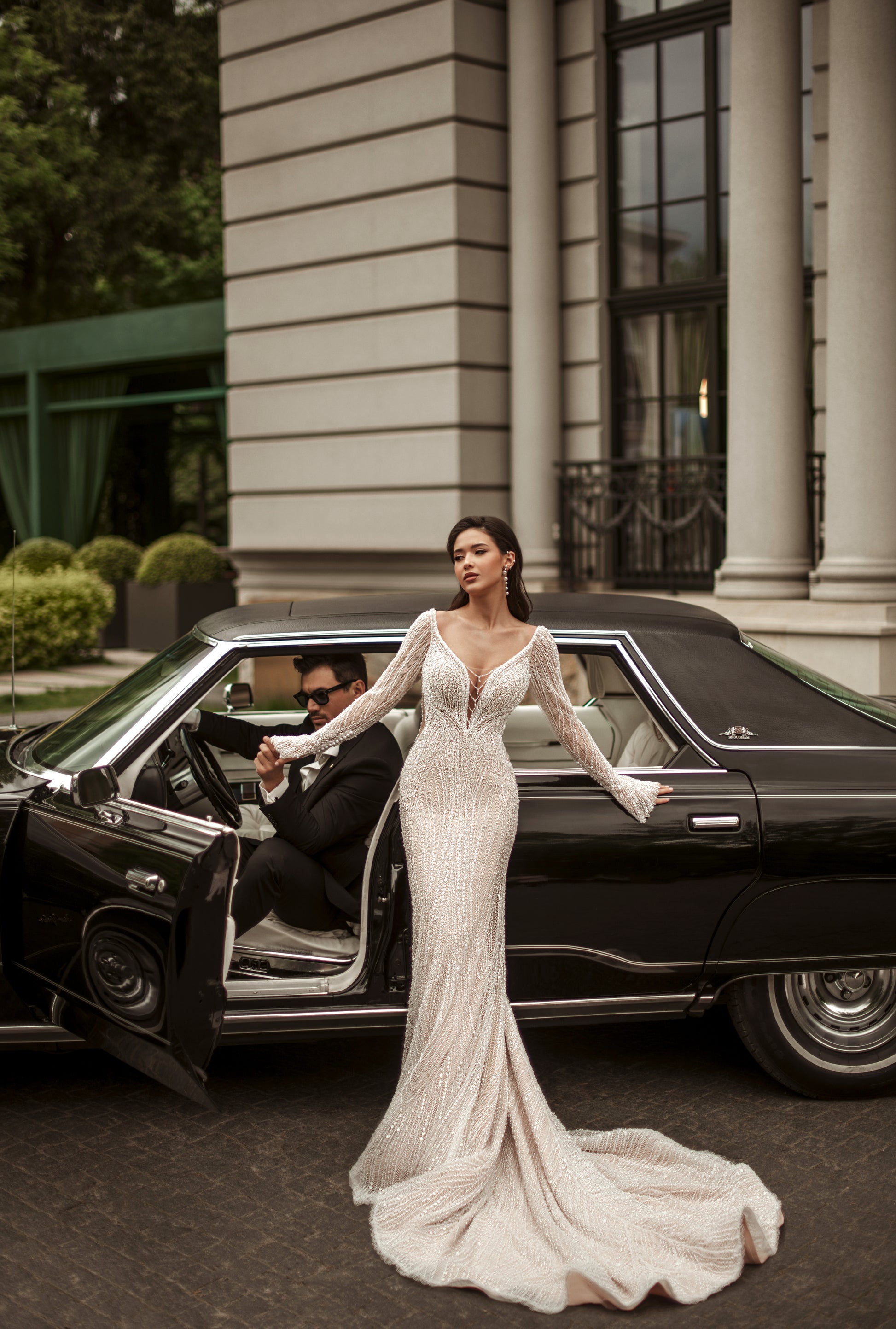 Kailey Two in One Illusion Ivory Wedding dress