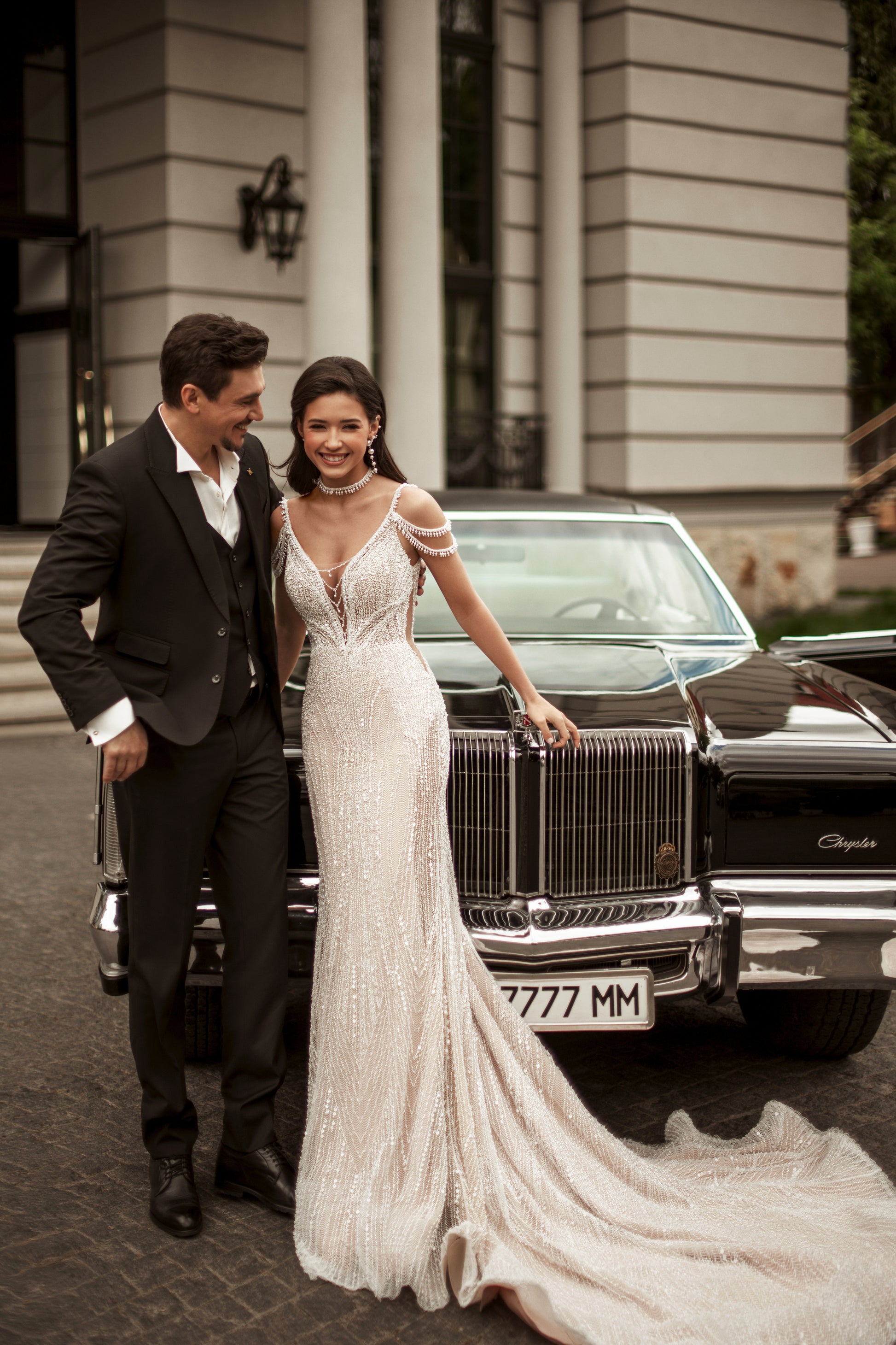 Kailey Two in One Illusion Ivory Wedding dress