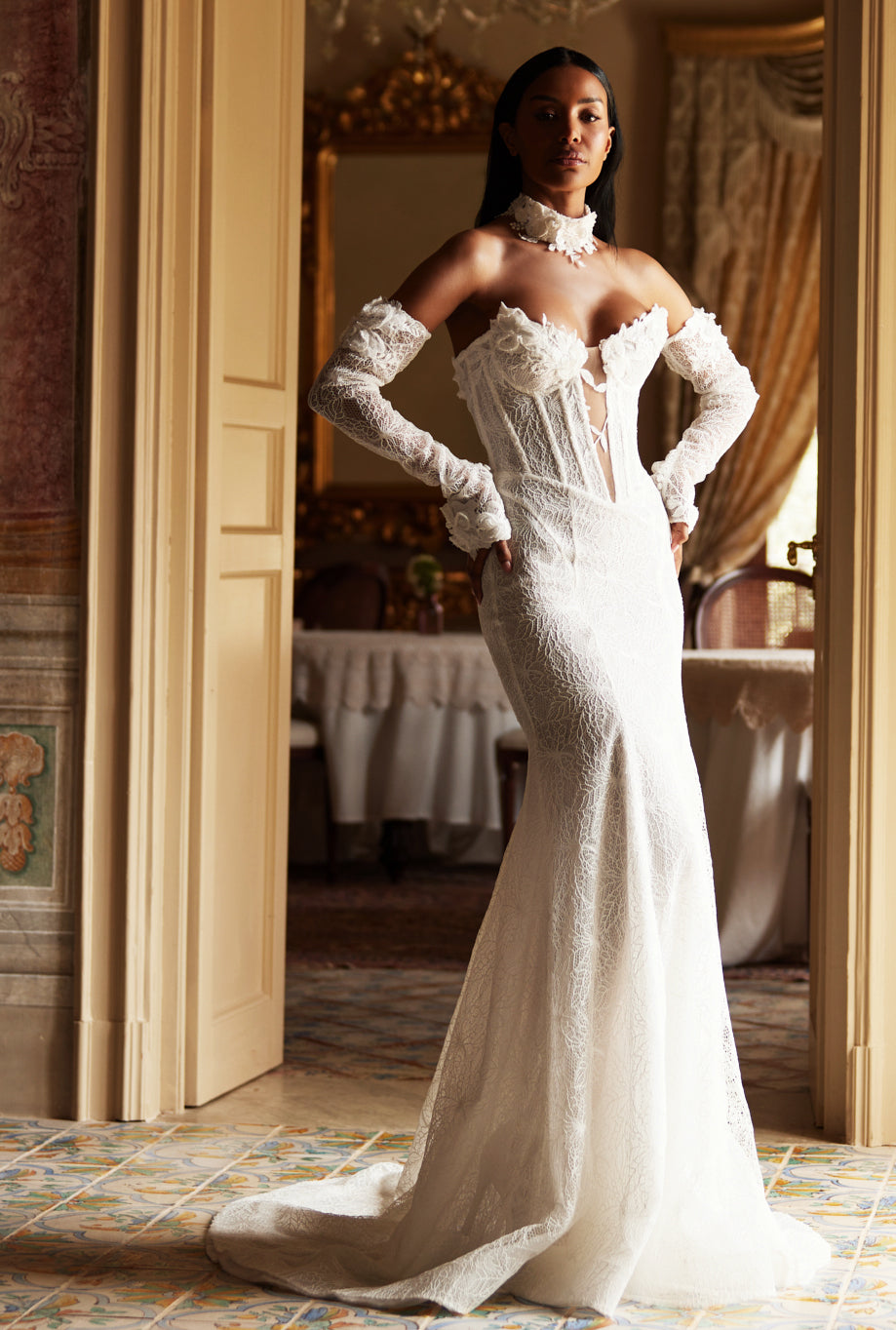 Freya Two in one Sweetheart Ivory Wedding dress