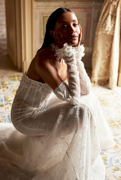 Freya Two in one Sweetheart Ivory Wedding dress