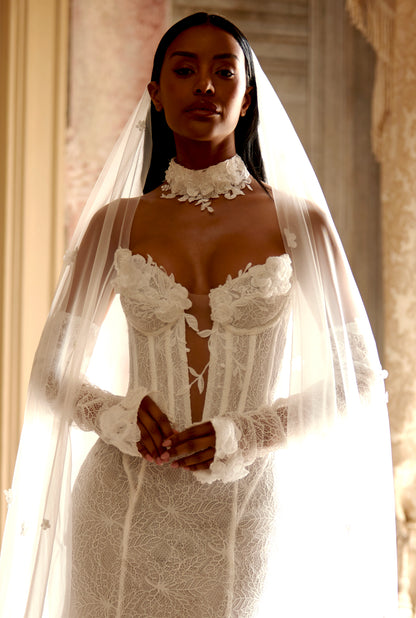 Freya Two in one Sweetheart Ivory Wedding dress