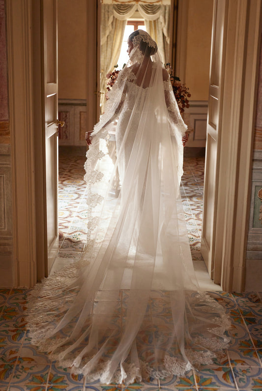 Rain Trumpet/Mermaid Off Shoulder Ivory Wedding dress