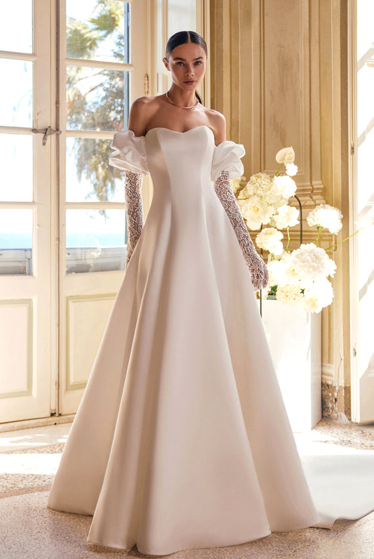 Rejchel Two in one Sweetheart Ivory Wedding dress