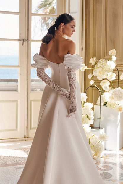 Rejchel Two in one Sweetheart Ivory Wedding dress