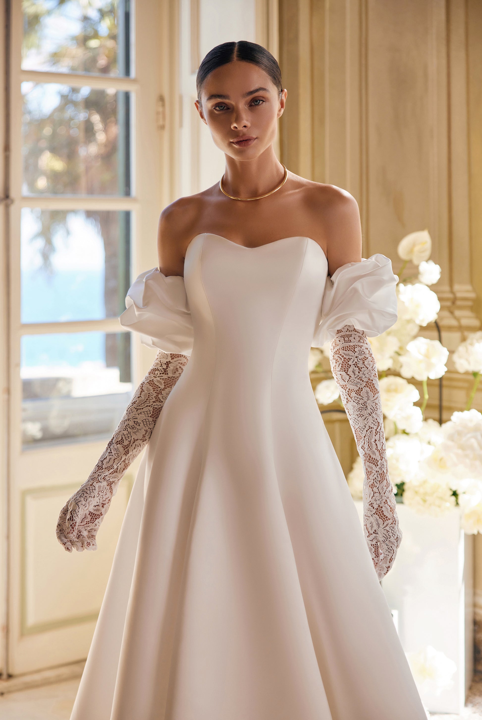 Rejchel Two in one Sweetheart Ivory Wedding dress