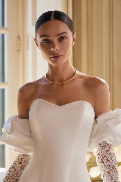 Rejchel Two in one Sweetheart Ivory Wedding dress