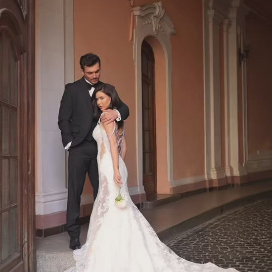 Bridgette Two in One Sweetheart Ivory Wedding dress