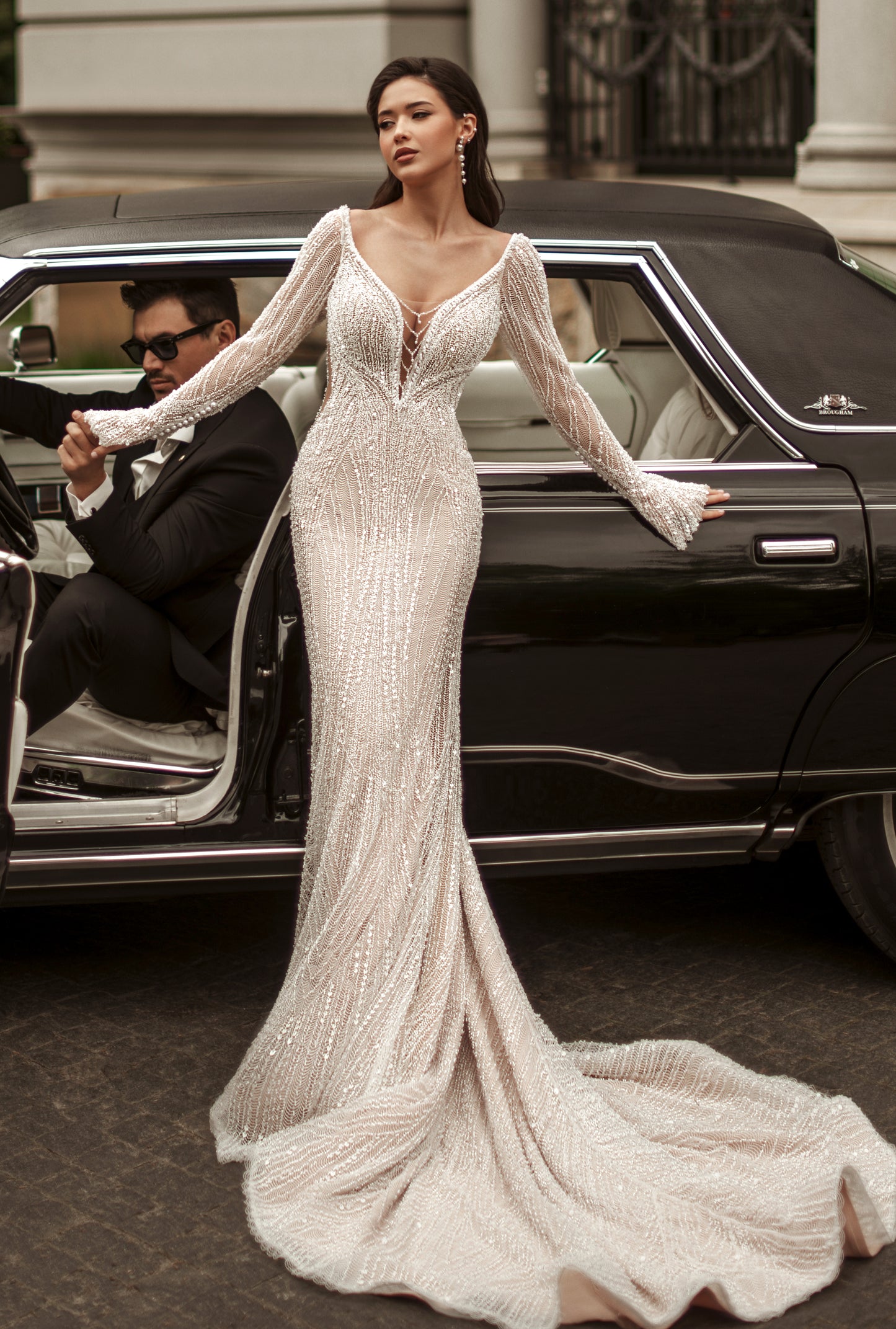 Kailey Two in One Illusion Ivory Wedding dress