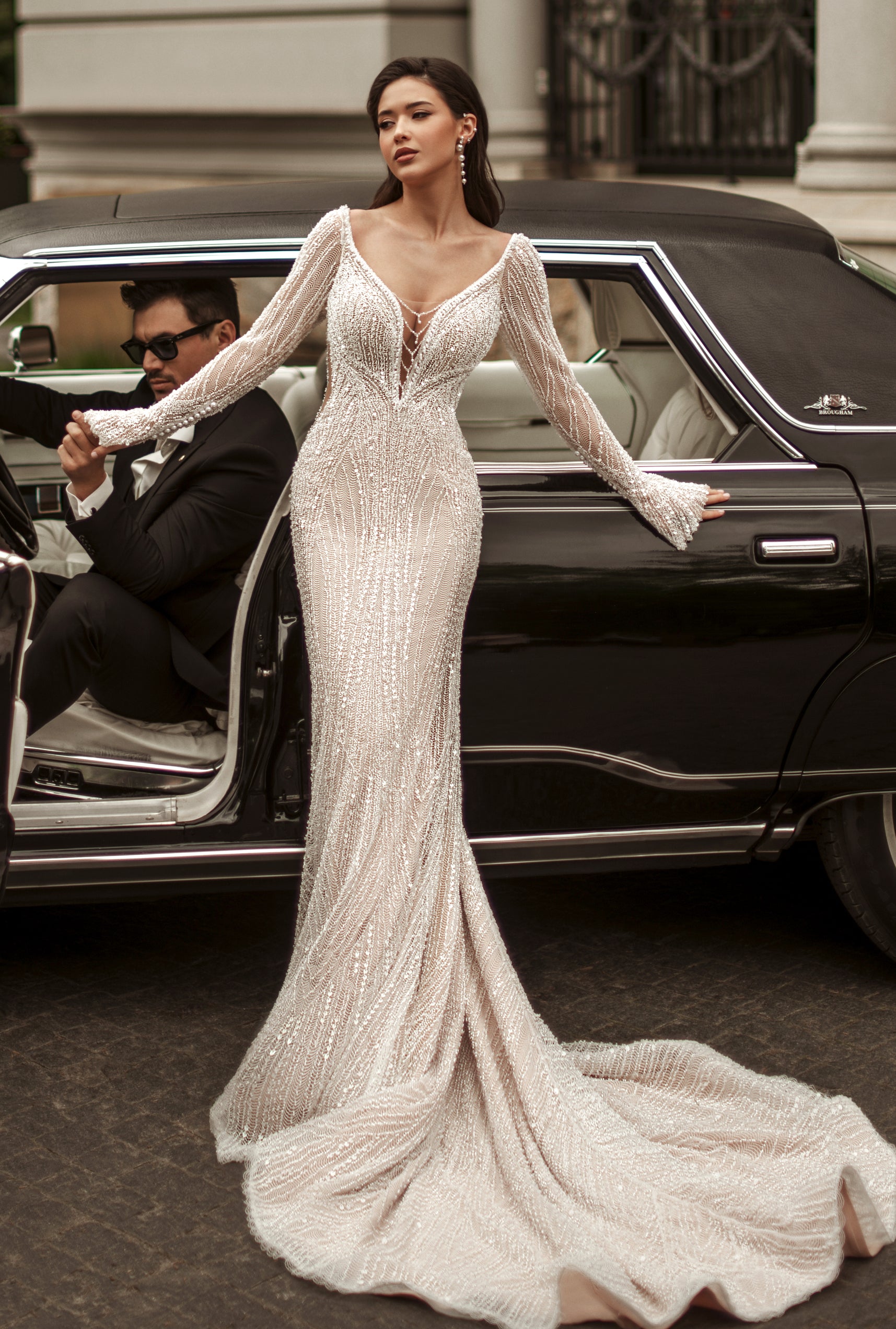 Kailey Two in One Illusion Ivory Wedding dress