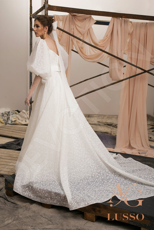 Charly A-line Off-shoulder/Drop shoulders LightMilk Wedding dress