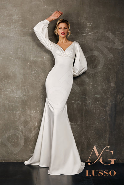 Cosette Open back Trumpet/Mermaid Long sleeve Wedding Dress 6