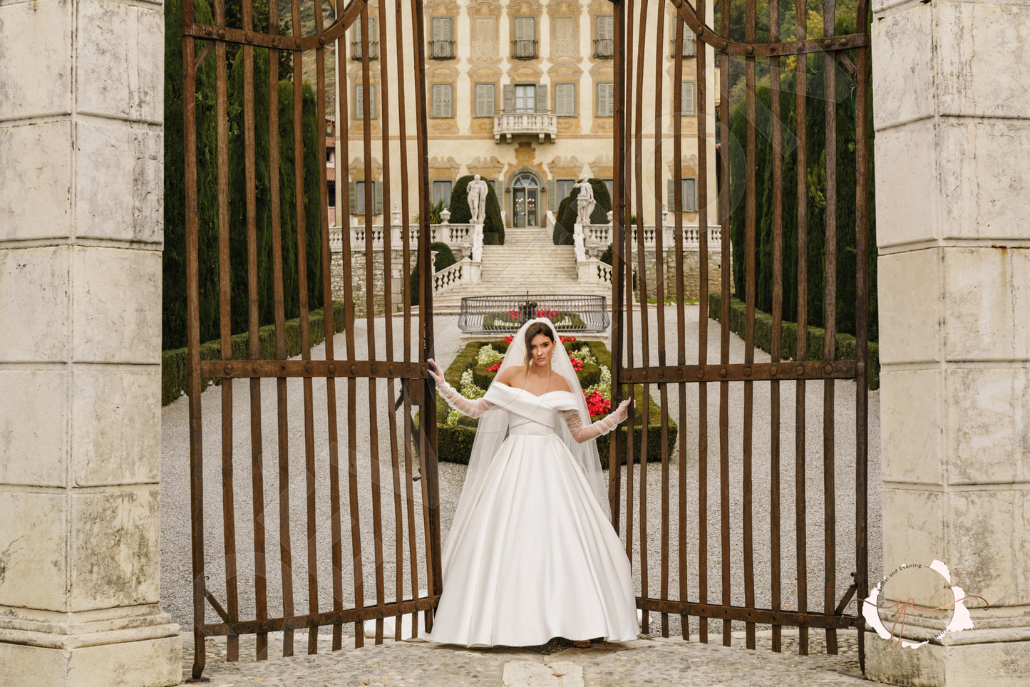 Aoif A-line Sweetheart Milk Wedding dress