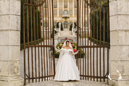 Aoif A-line Sweetheart Milk Wedding dress