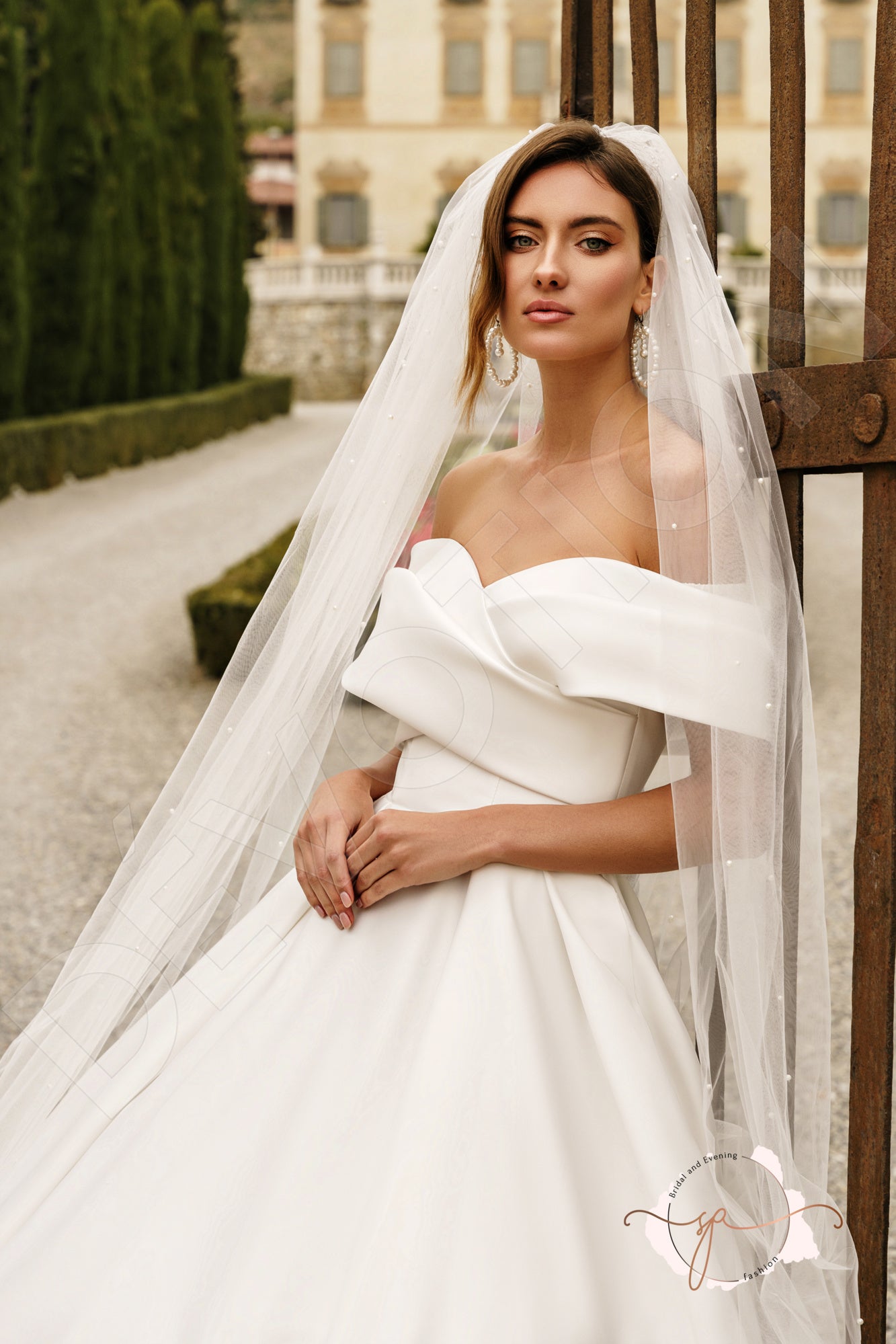 Aoif A-line Sweetheart Milk Wedding dress