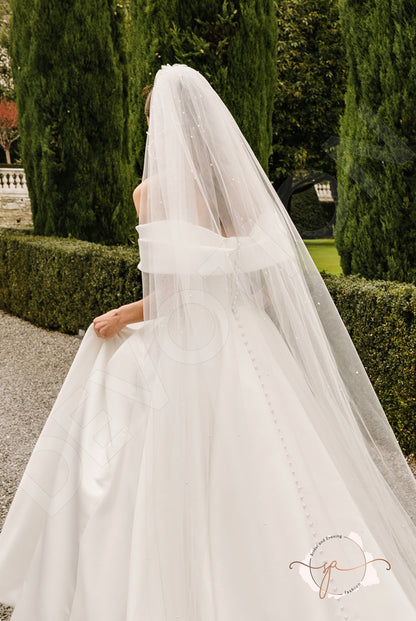Aoif A-line Sweetheart Milk Wedding dress