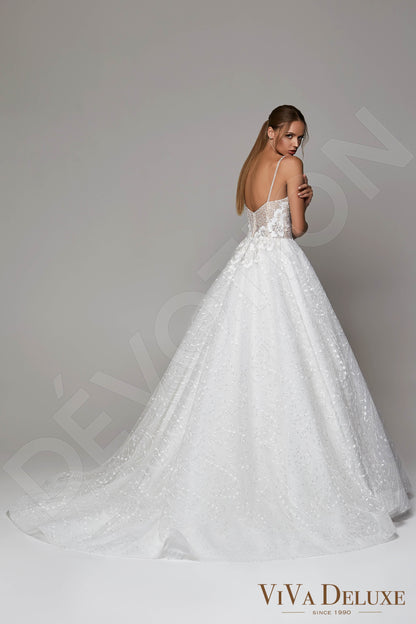 Glorie Open back Princess/Ball Gown Straps Wedding Dress 7