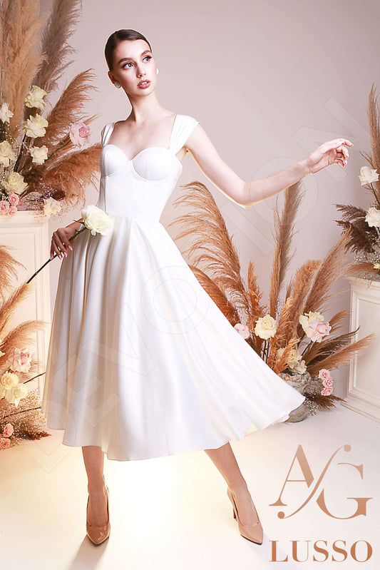 Leena A-line Sweetheart Lightivory Wedding dress
